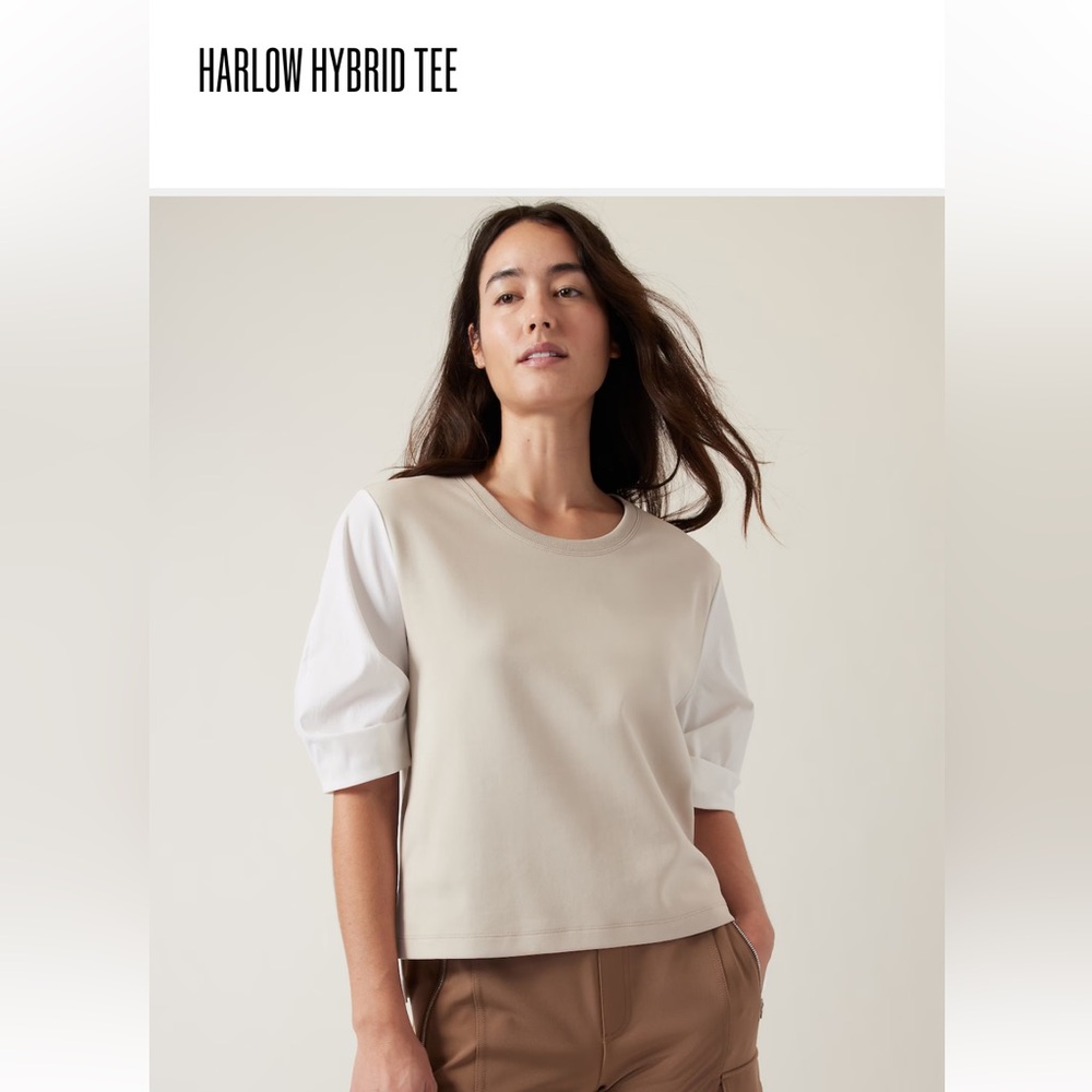 Athleta Harlow Hybrid Tee